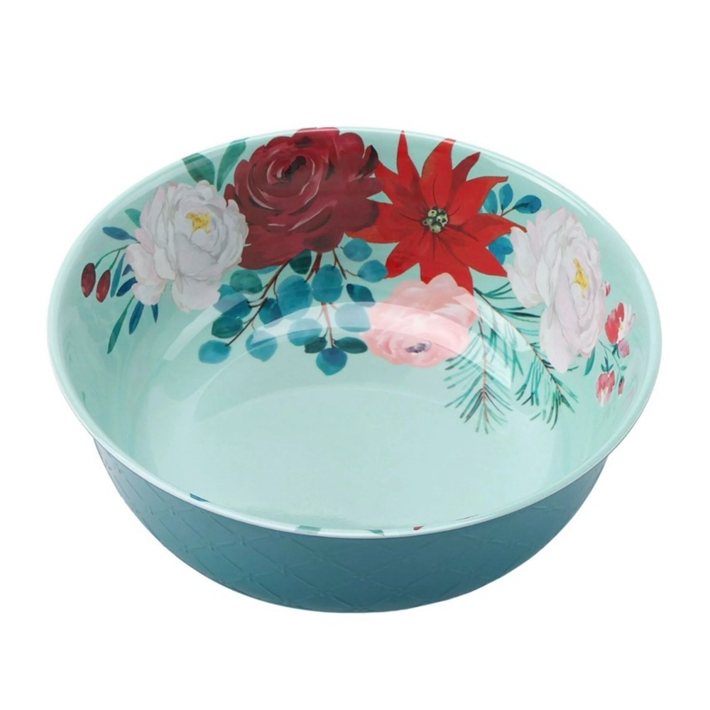 The Pioneer Woman Wishful Winter Solid Colors 6-Piece Melamine Holiday Bowl Set - Picture 6 of 6